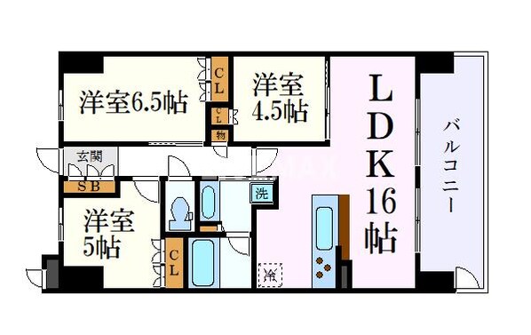 ラフィシア上前津の物件間取画像